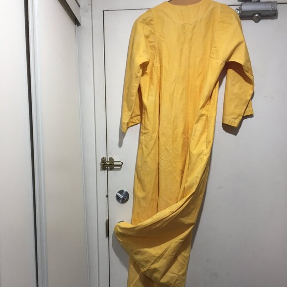 VINTAGE PADRAIG COTTAGE CLOTHING COMPANY BRAND NEW V-NECK MAXI DRESSES SIZE S/M - Picture 4 of 11